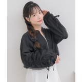 BLK1 | 袖シャーリングアソートBZ | RETRO GIRL