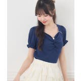 BLU2 | 針抜きパフ袖CT | RETRO GIRL
