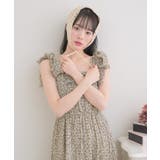肩リボンギャザーOP | RETRO GIRL | 詳細画像12