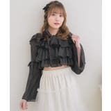 レースタイ付ティアードBL | RETRO GIRL | 詳細画像14