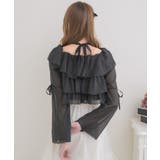 レースタイ付ティアードBL | RETRO GIRL | 詳細画像17