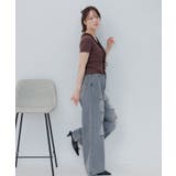 刺繍入ダメージデニムPT | RETRO GIRL | 詳細画像6