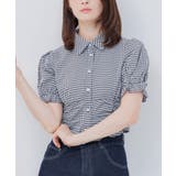 C/BLK | ウエストシャーリングシャツ | RETRO GIRL