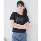 ビジューロゴTEE | RETRO GIRL | 詳細画像11 