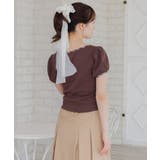 チェックパイピングTEE | RETRO GIRL | 詳細画像10