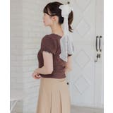 チェックパイピングTEE | RETRO GIRL | 詳細画像11