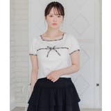 チェックパイピングTEE | RETRO GIRL | 詳細画像18