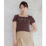チェックパイピングTEE | RETRO GIRL | 詳細画像3