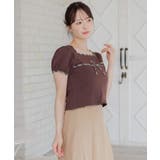 チェックパイピングTEE | RETRO GIRL | 詳細画像9