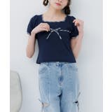BLU2 | チェックパイピングTEE | RETRO GIRL