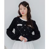 ビジュー付ヴィンテージカーデ | RETRO GIRL | 詳細画像10
