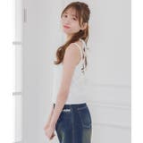 プレート付ホルターキャミソール | RETRO GIRL | 詳細画像20 