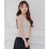 プレート付ホルターキャミソール | RETRO GIRL | 詳細画像30 