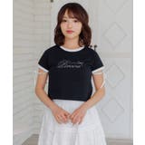 袖リボンビジューロゴTEE | RETRO GIRL | 詳細画像14