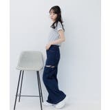 袖リボンビジューロゴTEE | RETRO GIRL | 詳細画像18