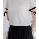 袖リボンビジューロゴTEE | RETRO GIRL | 詳細画像39