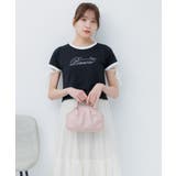 袖リボンビジューロゴTEE | RETRO GIRL | 詳細画像8