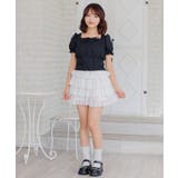 フロントリボンパフブラウス | RETRO GIRL | 詳細画像14 