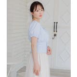 フロントリボンパフブラウス | RETRO GIRL | 詳細画像30 