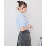 リボンカラーパフ袖ブラウス | RETRO GIRL | 詳細画像21 