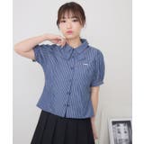 リボンカラーパフ袖ブラウス | RETRO GIRL | 詳細画像8 