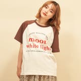 ライトブラウン | ○Emsexcite○ ラグランロゴTee | RETRO GIRL
