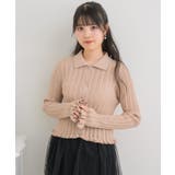 スカシ編みケーブルNTカーデ | RETRO GIRL | 詳細画像14