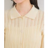 スカシ編みケーブルNTカーデ | RETRO GIRL | 詳細画像26
