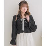 BLK1 | リボンステッチキャミ&ボレロSET | RETRO GIRL