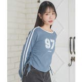 袖ラインドロストTEE | RETRO GIRL | 詳細画像8