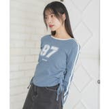 袖ラインドロストTEE | RETRO GIRL | 詳細画像9