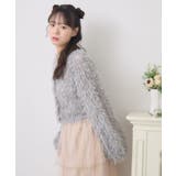 シャイニーフェザーCTカーデ | RETRO GIRL | 詳細画像24