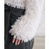 シャイニーフェザーCTカーデ | RETRO GIRL | 詳細画像30