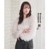 シャイニーフェザーCTカーデ | RETRO GIRL | 詳細画像6