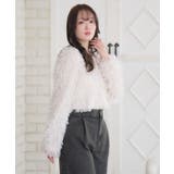 シャイニーフェザーCTカーデ | RETRO GIRL | 詳細画像7