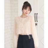 WHT4 | シャイニーフェザーCTカーデ | RETRO GIRL