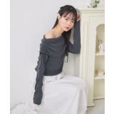 リボン付きオフショルCT | RETRO GIRL | 詳細画像2