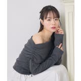 リボン付きオフショルCT | RETRO GIRL | 詳細画像3