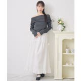 リボン付きオフショルCT | RETRO GIRL | 詳細画像4