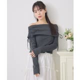 リボン付きオフショルCT | RETRO GIRL | 詳細画像8