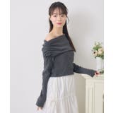 リボン付きオフショルCT | RETRO GIRL | 詳細画像9