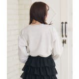 ラメ刺繍ロゴトレーナー | RETRO GIRL | 詳細画像12