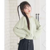 ラメ刺繍ロゴトレーナー | RETRO GIRL | 詳細画像18