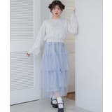 ラメ刺繍ロゴトレーナー | RETRO GIRL | 詳細画像2