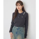 襟バイカラーリブNTPO | RETRO GIRL | 詳細画像14 