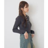 襟バイカラーリブNTPO | RETRO GIRL | 詳細画像15 