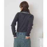 襟バイカラーリブNTPO | RETRO GIRL | 詳細画像17 