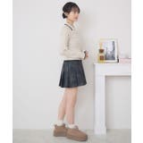 襟バイカラーリブNTPO | RETRO GIRL | 詳細画像3 