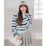 BLU0 | スキッパーボーダーNTPO | RETRO GIRL