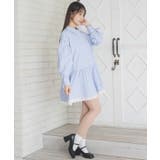 裾レースシャツOP | RETRO GIRL | 詳細画像4 